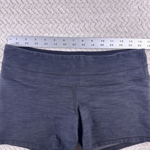 Lululemon Women's Gray Fitted Shorts‎ Sz 8 Reg - Picture 6 of 12